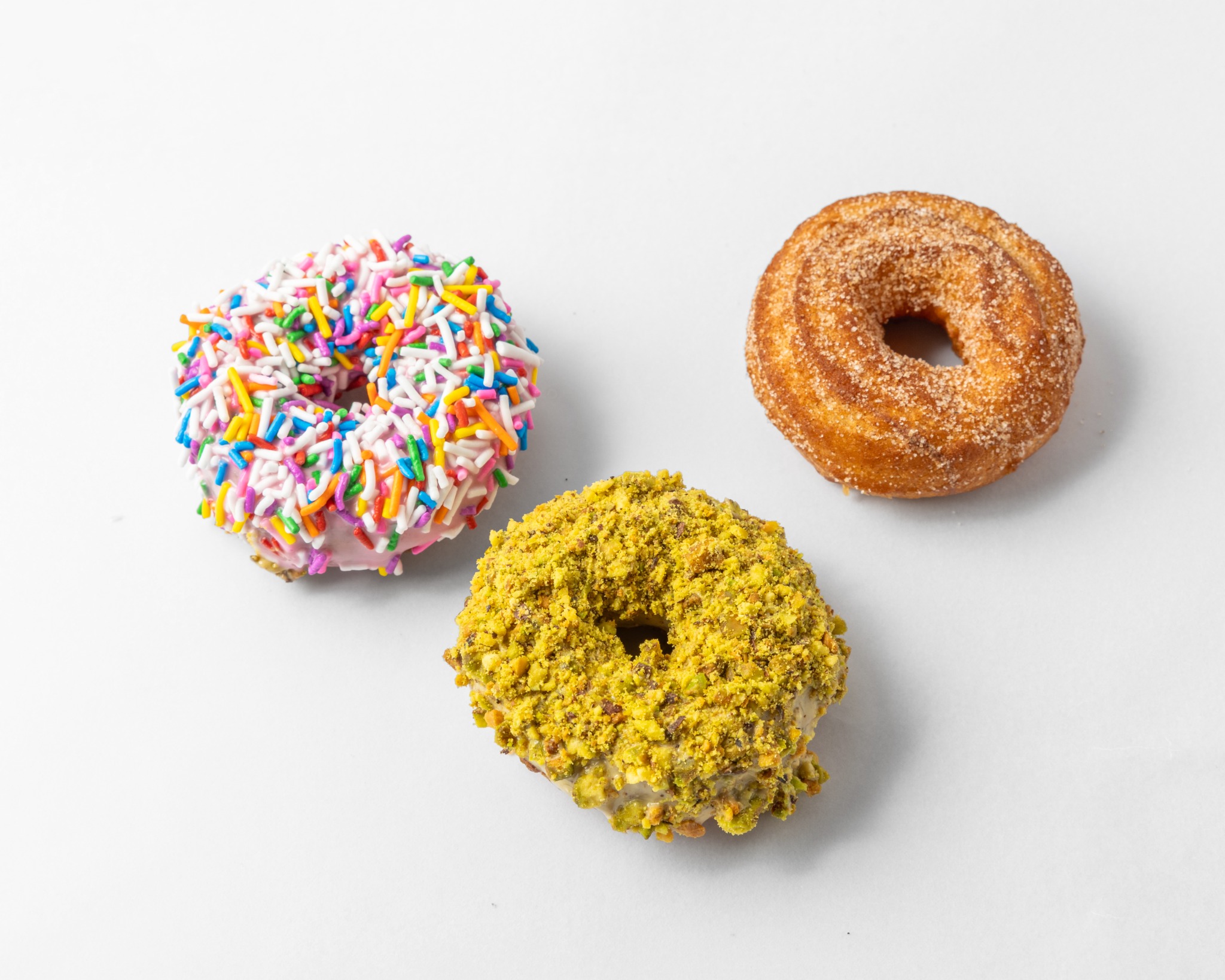 Assorted mini churro donuts